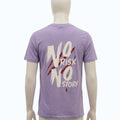 No Risk No Story Typography Printed T-Shirt for Men